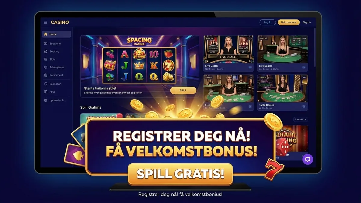 Registrer deg med bonus
